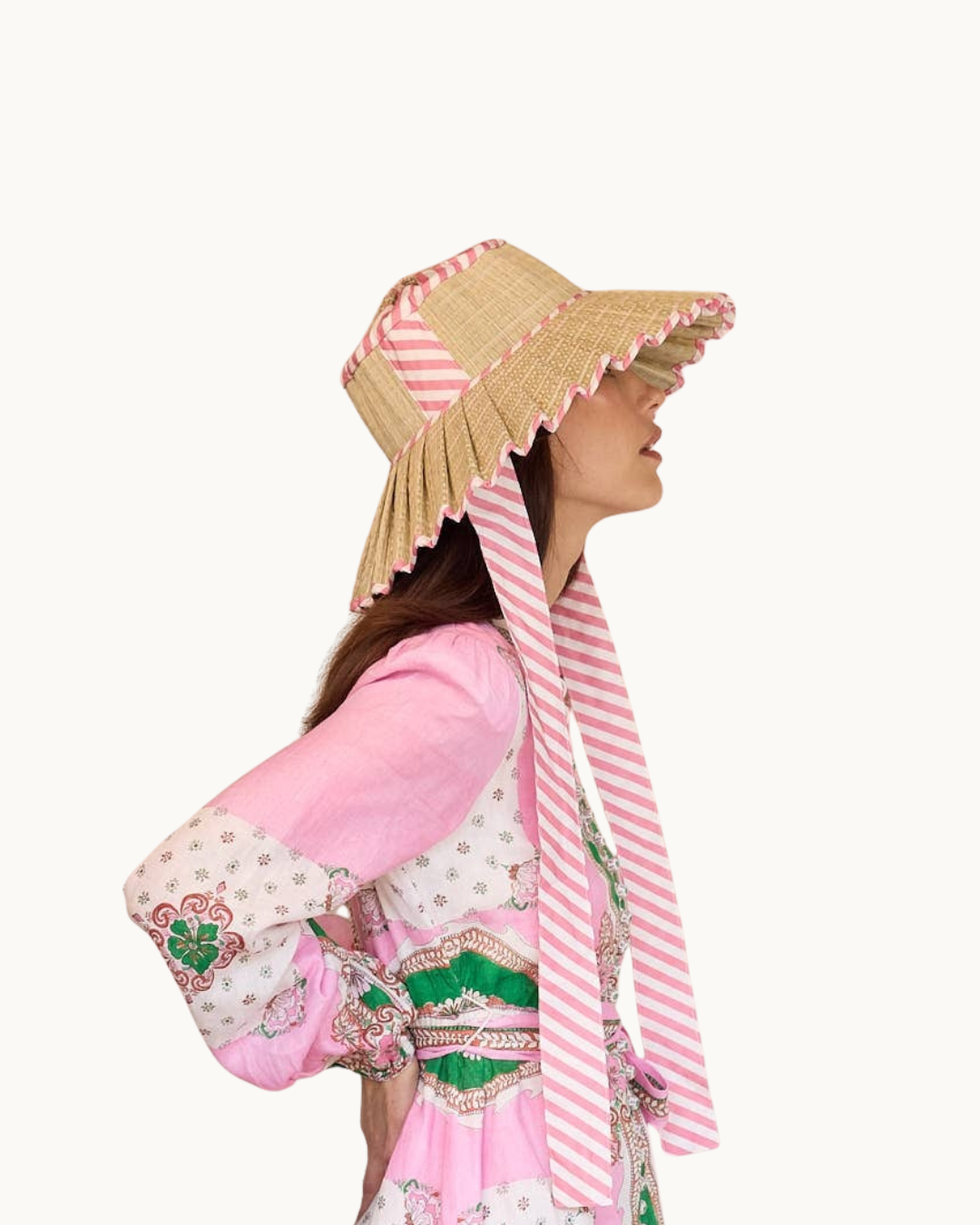 Summer Voyage | Luxe Ravello Hat: Summer Voyage / Medium