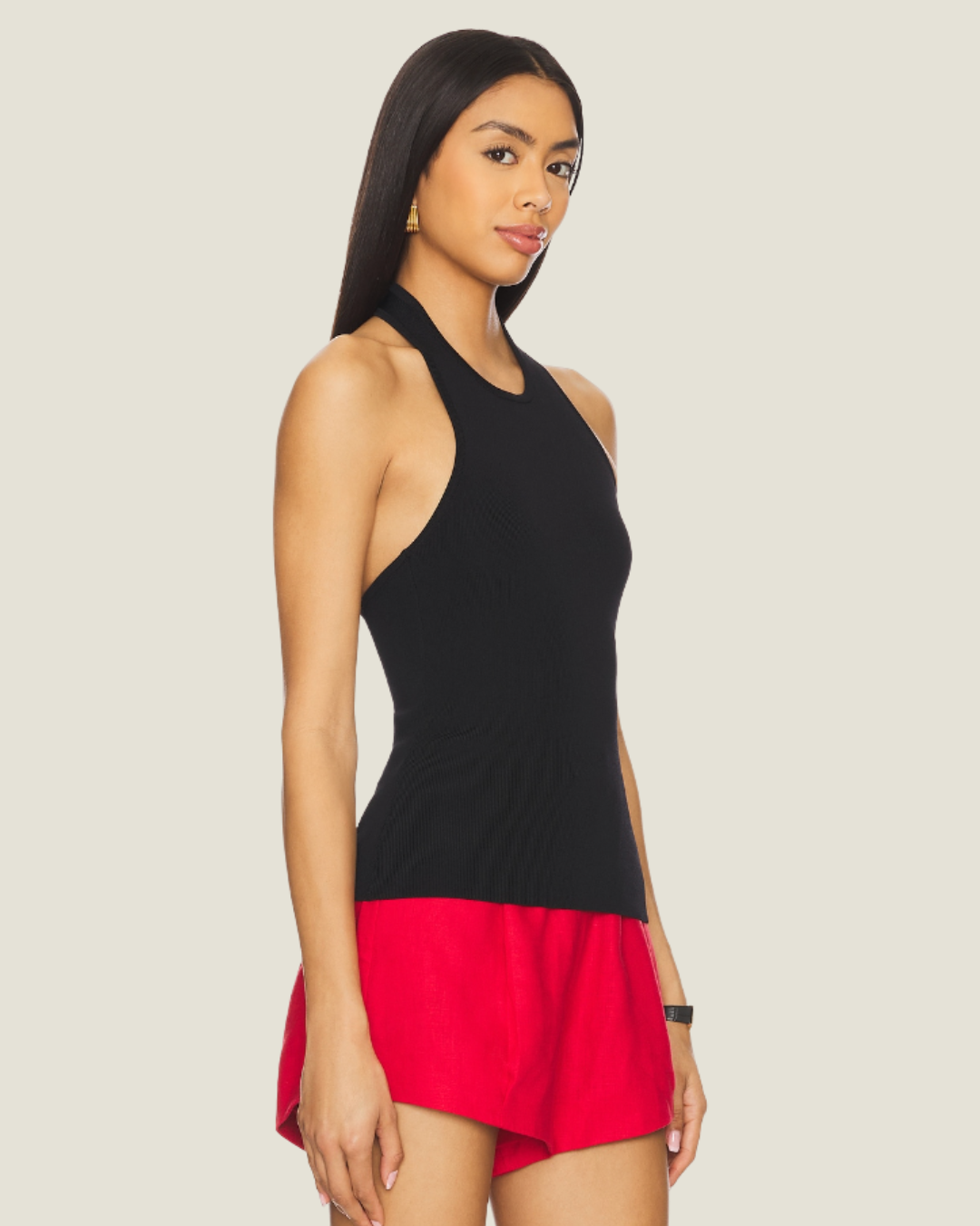The Effie: Halter Knit Tank Top