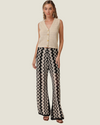 Riya Coastal Button Front Knit Tank