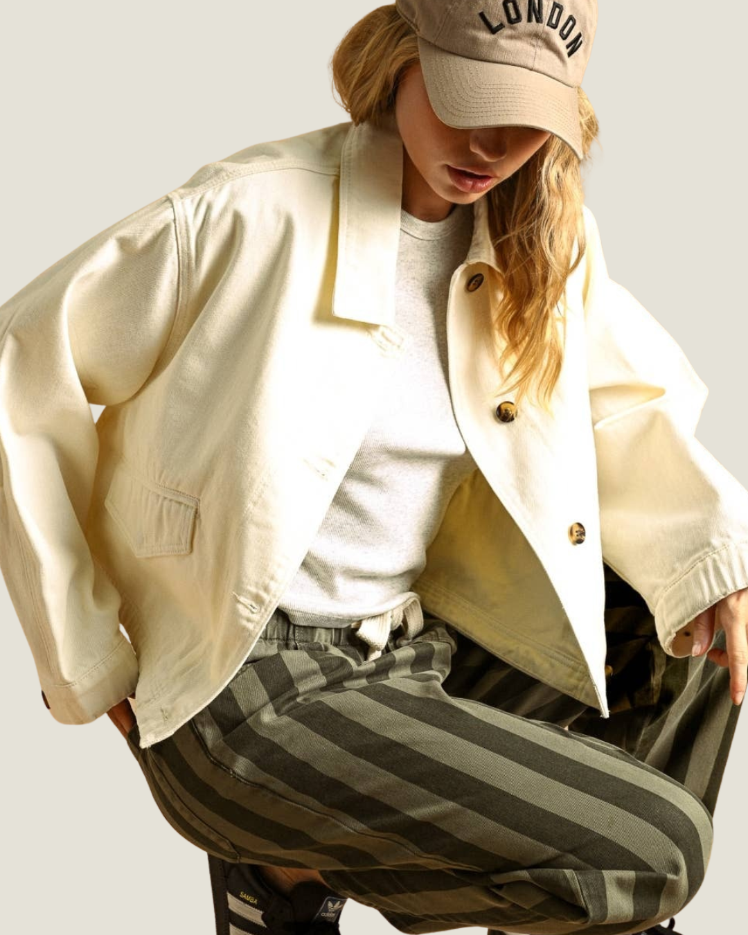 Evelyn Cotton Jacket with Cuff