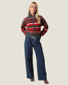 Samantha Drawstring Wide Leg Jeans