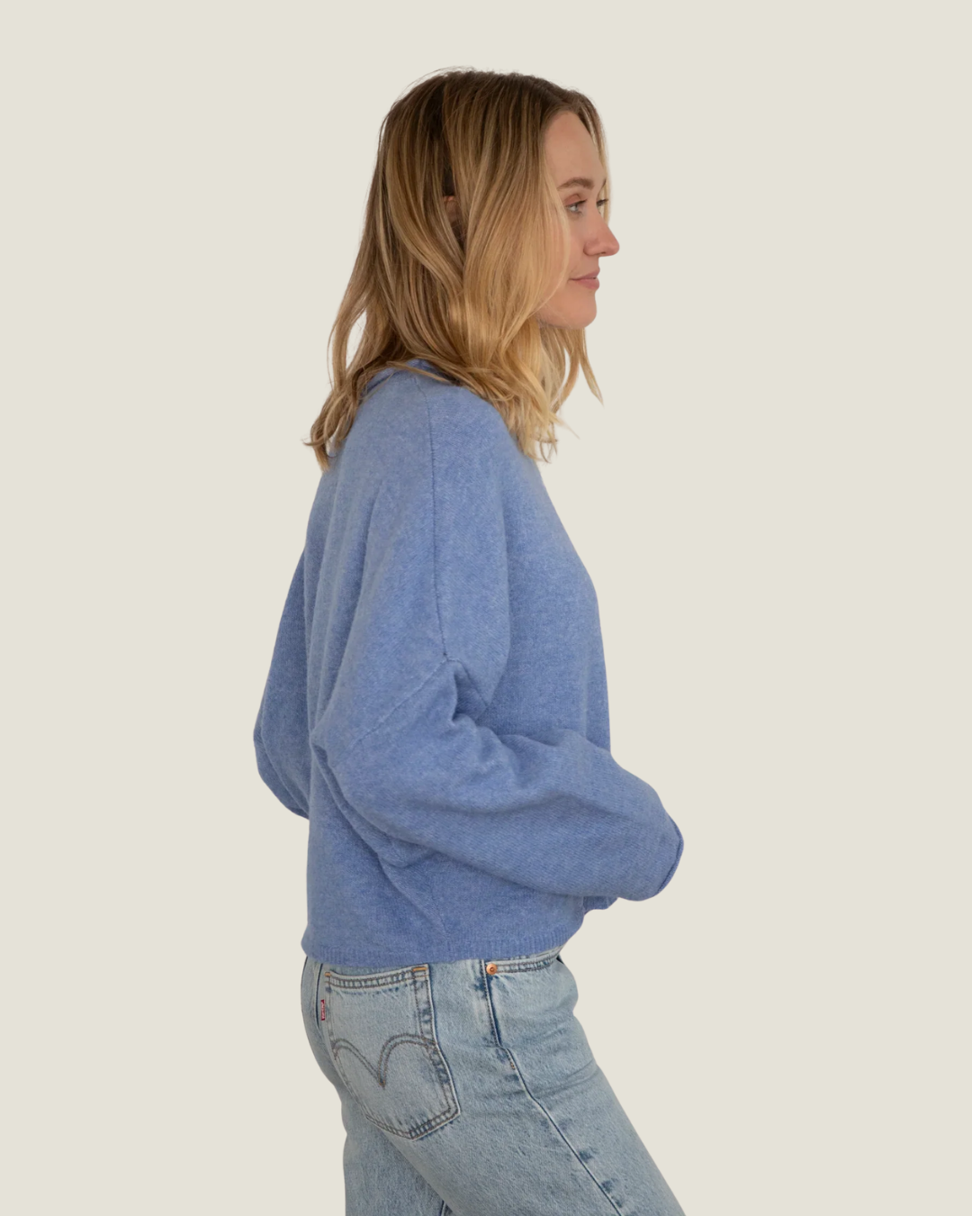 Joyce Cardigan Dusty Blue