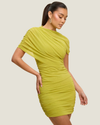 Inez Mesh Ruched Mini
