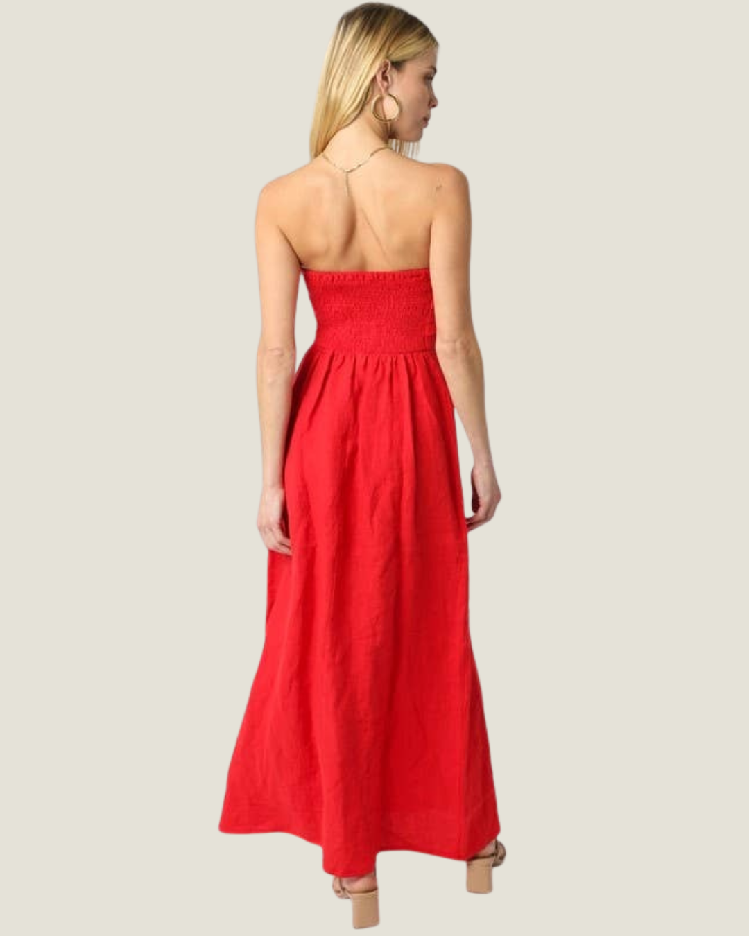 Irise Linen Maxi Dress
