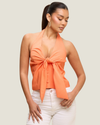 Kelley Knot Halter Vest Top