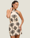 Havana Halter Mini Dress