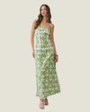 Hadley Strapless Midi Dress