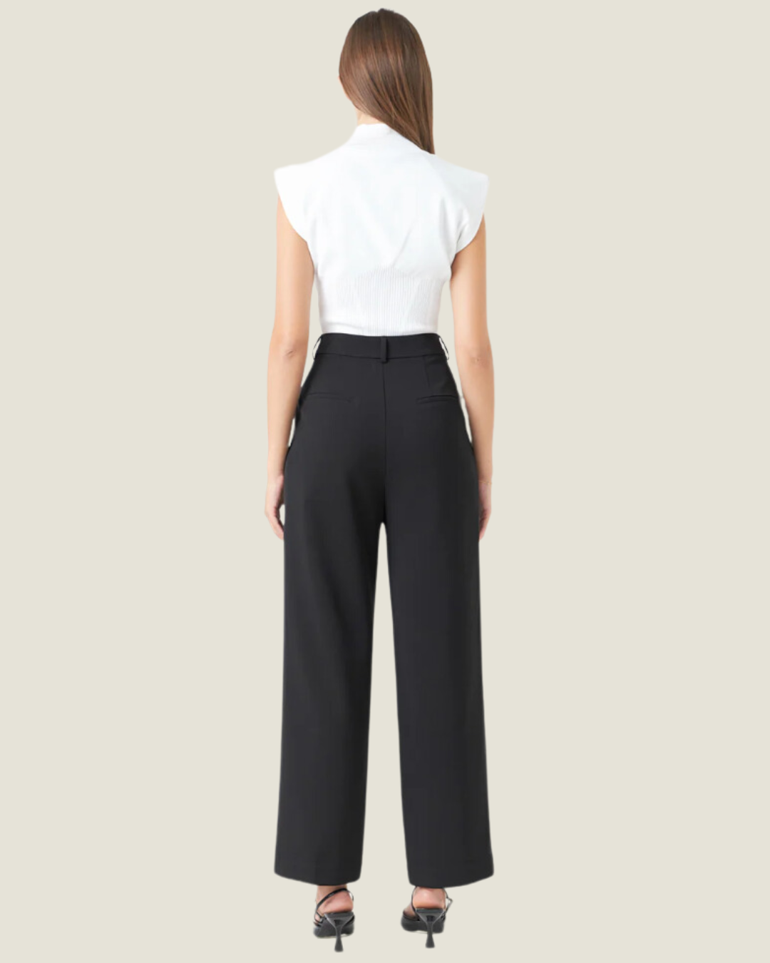 The Party Pants: Black Beaded Pants