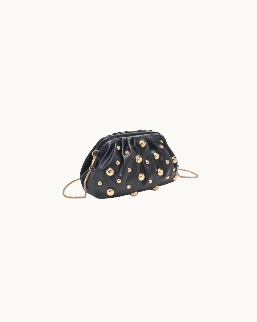 The Carey: Studded Clutch