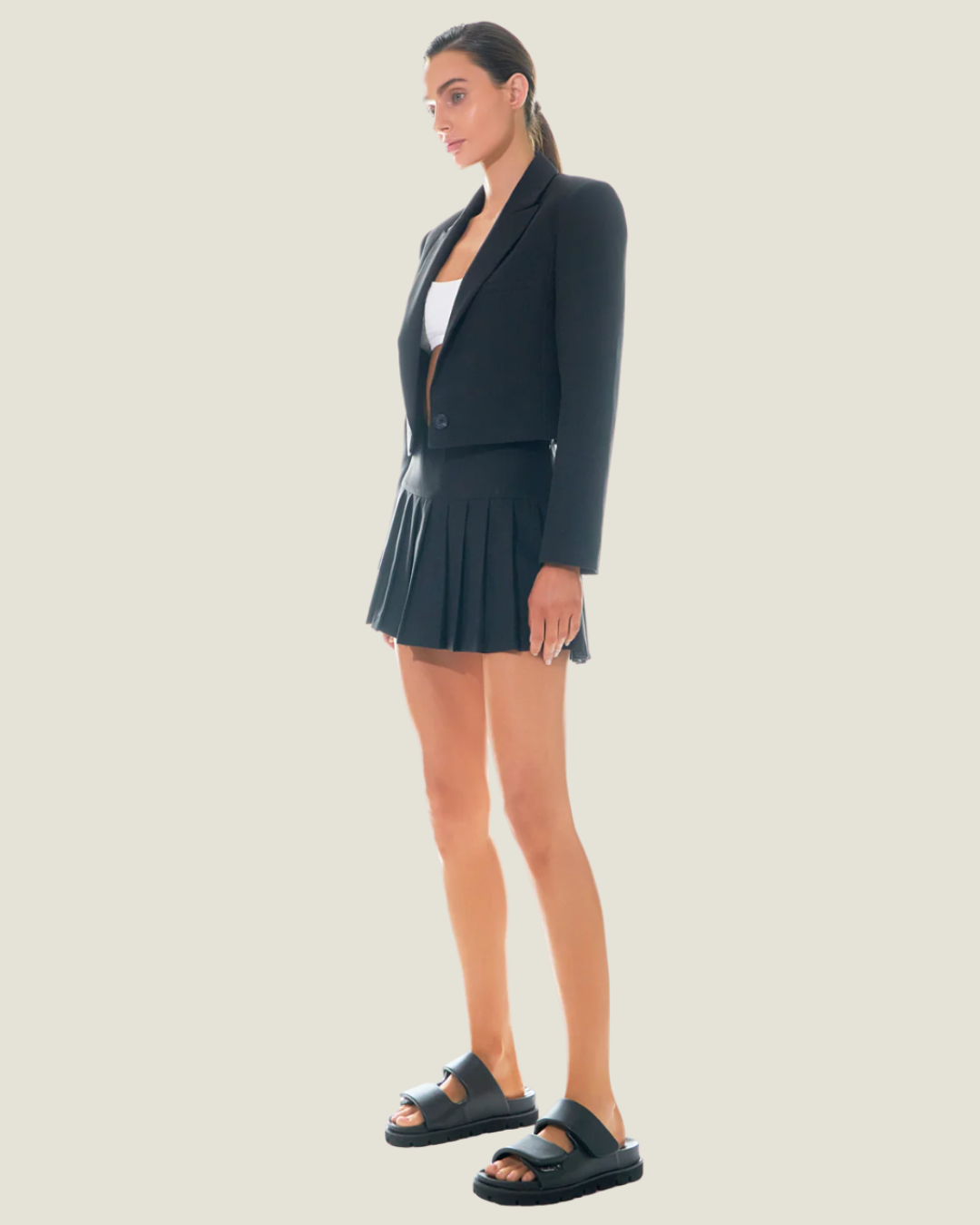 Alix Pleated Mini Skort