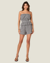 Ashton Gingham Relaxed Shorts