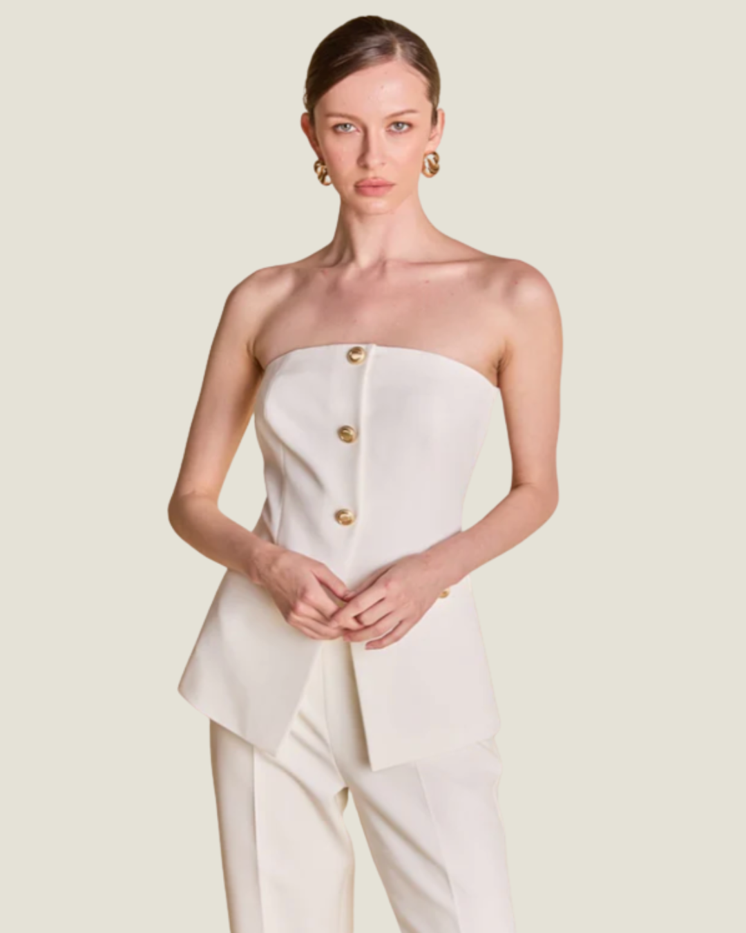 Sloan Strapless Suit Top