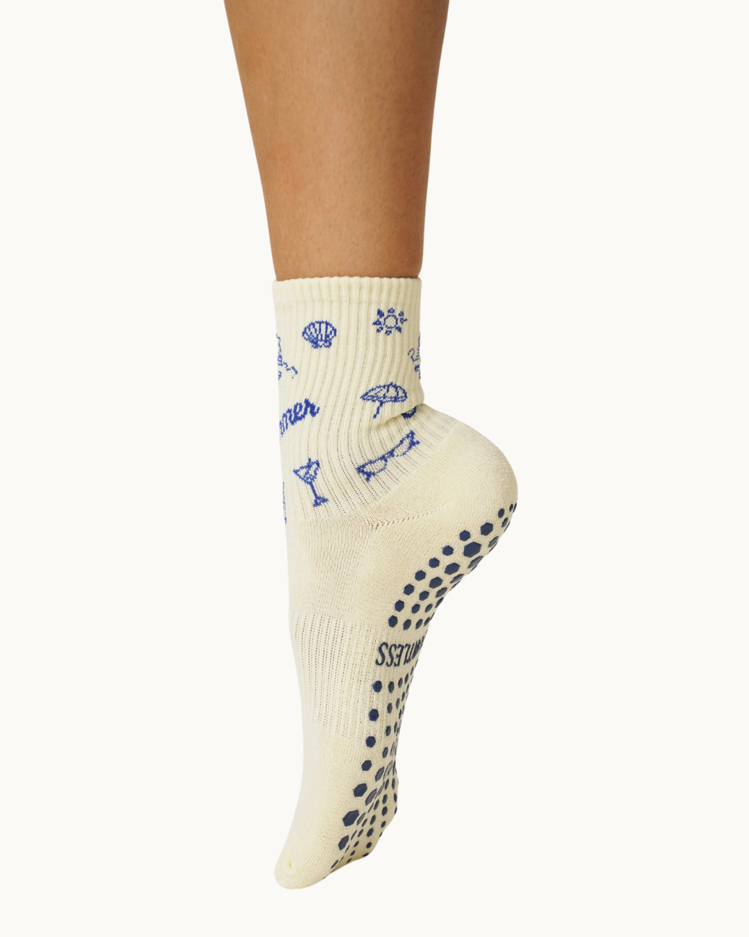 Vintage Summer Pilates Socks