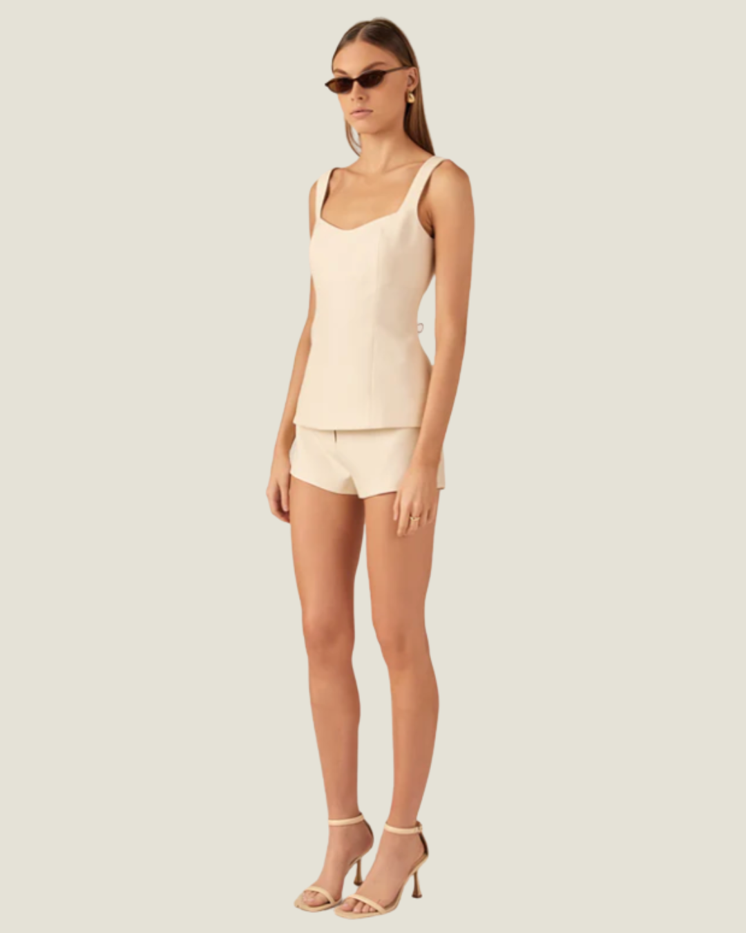 Lana Low Mid-Rise Micro Shorts