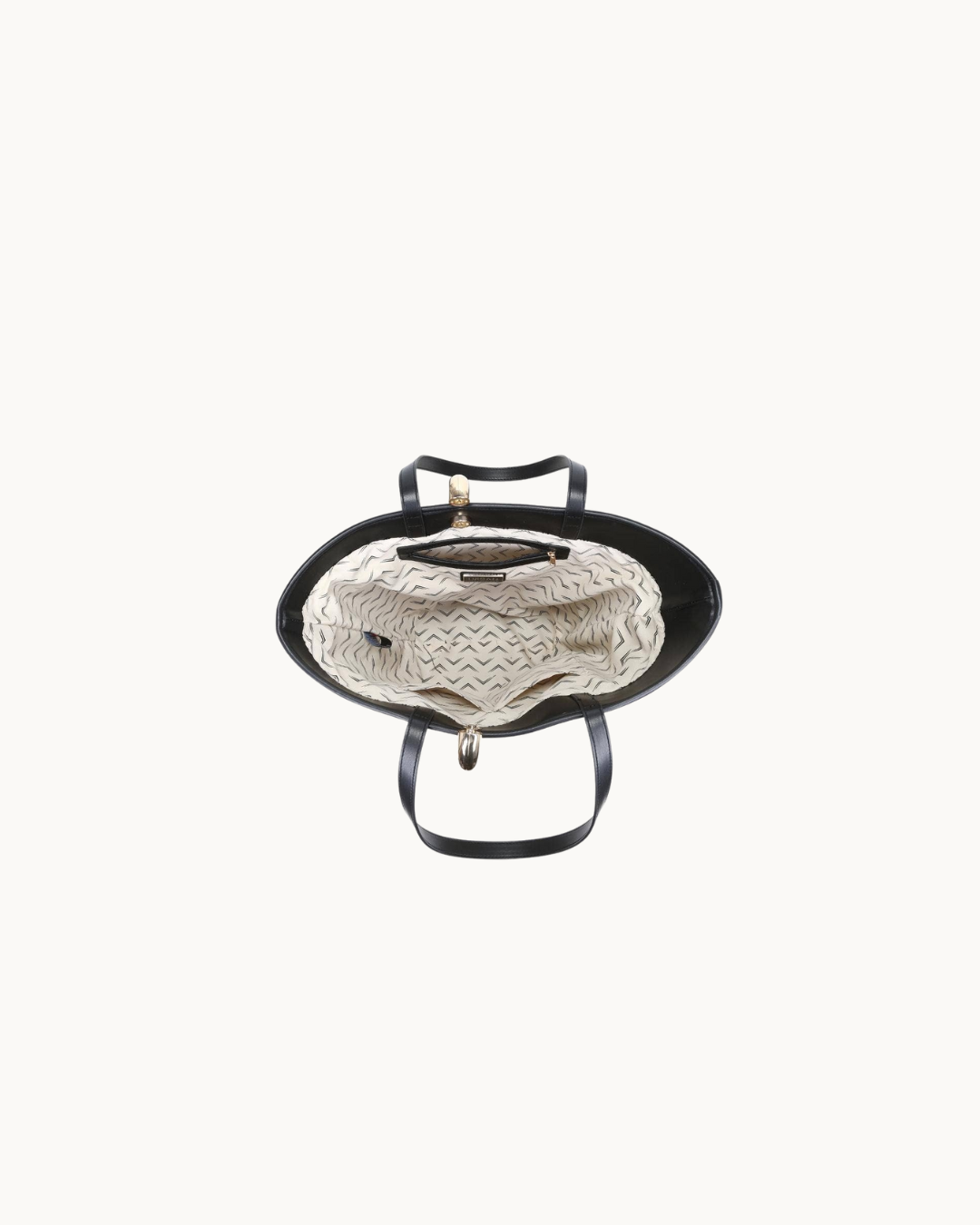 Raelynn Tote Natural Black