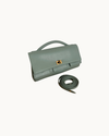 Mara Sage Green Clutch