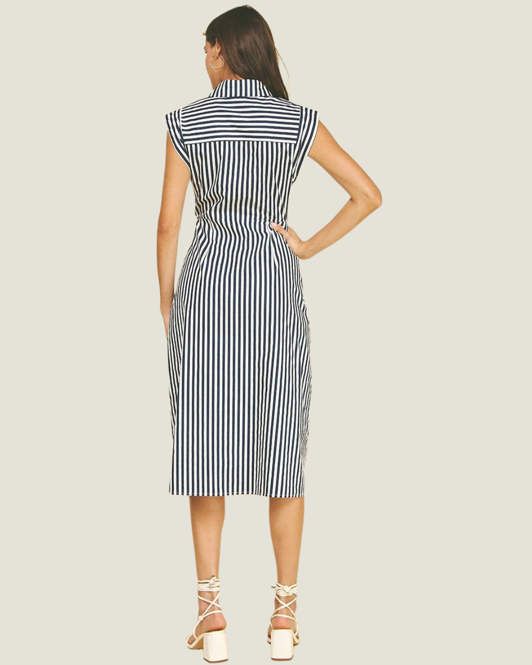 Katherine Button Down Midi Dress