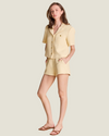 The Greta: Tweed Mini Shorts