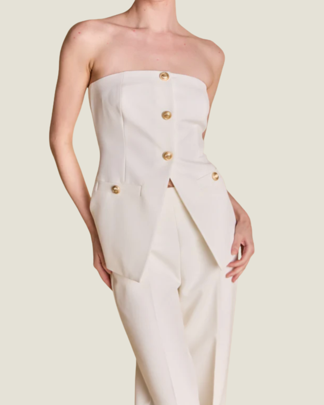 Sloan Strapless Suit Top