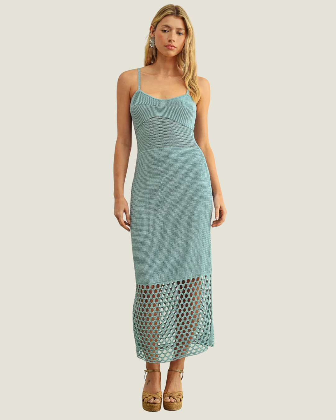 Calypso Knit Midi Dress