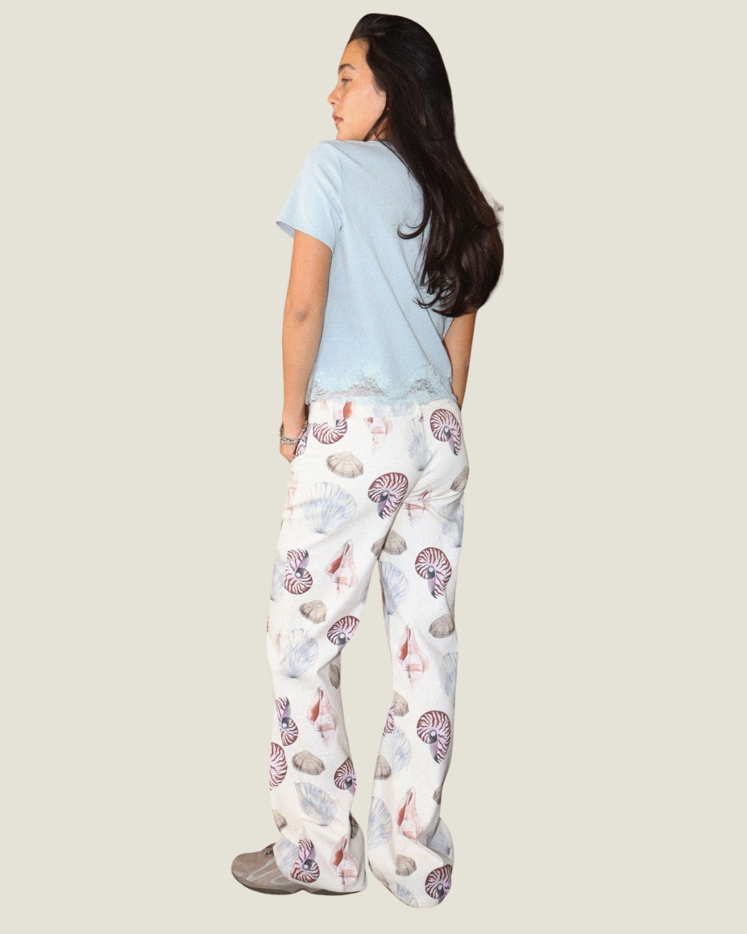 Cru Seashell Printed Pants