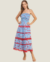 Maryann Polka Dot Lace Midi Dress