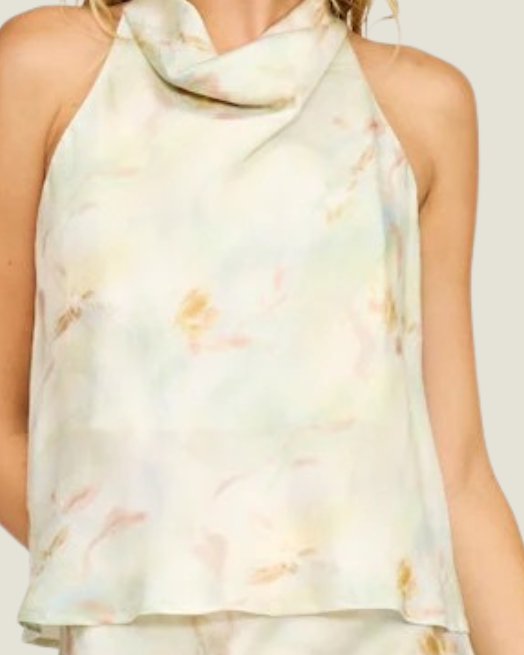 Bowie Cowel Neck Top