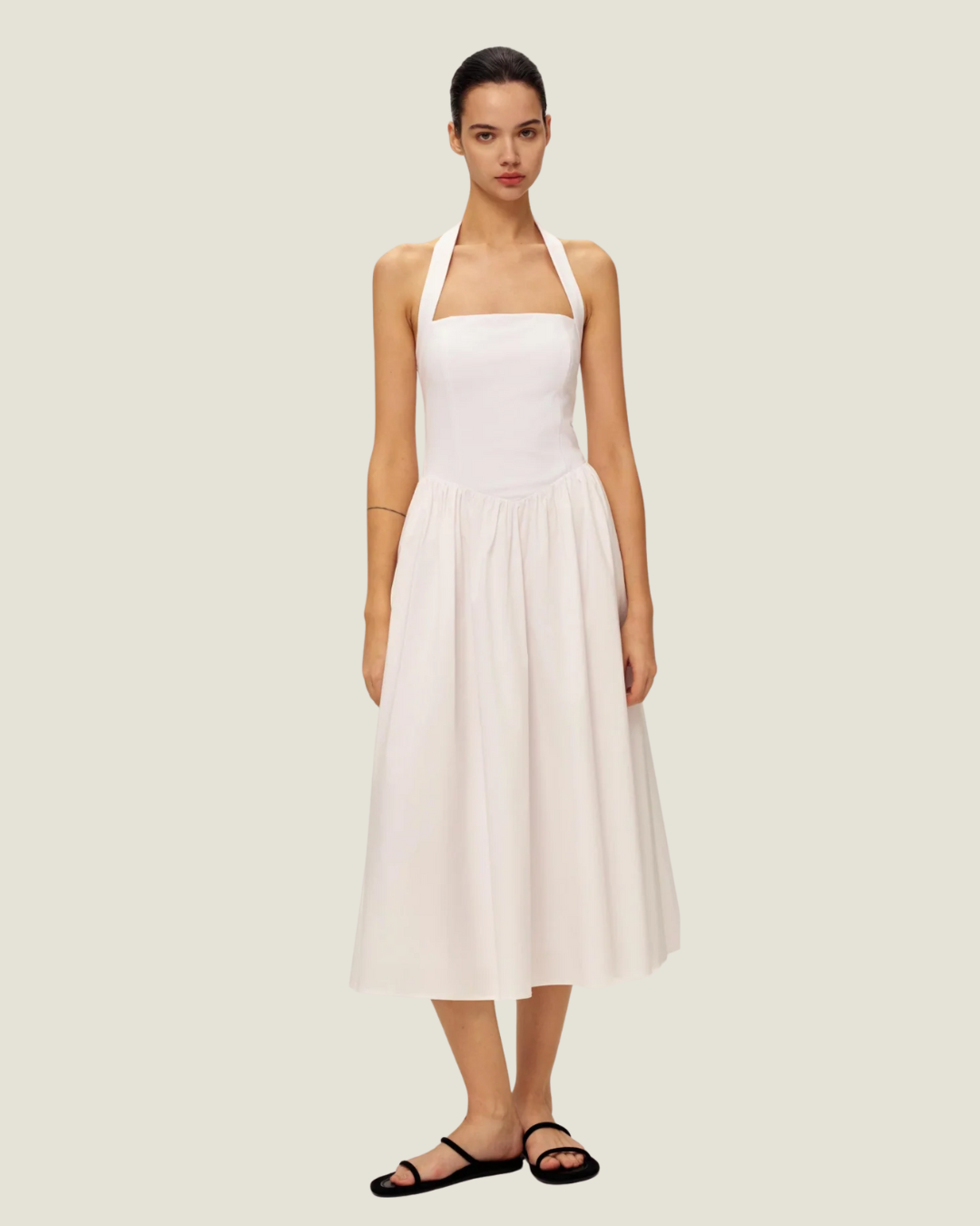 Hanni Halter Midi Dress