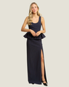 Francesca Pinstripe Maxi Skirt