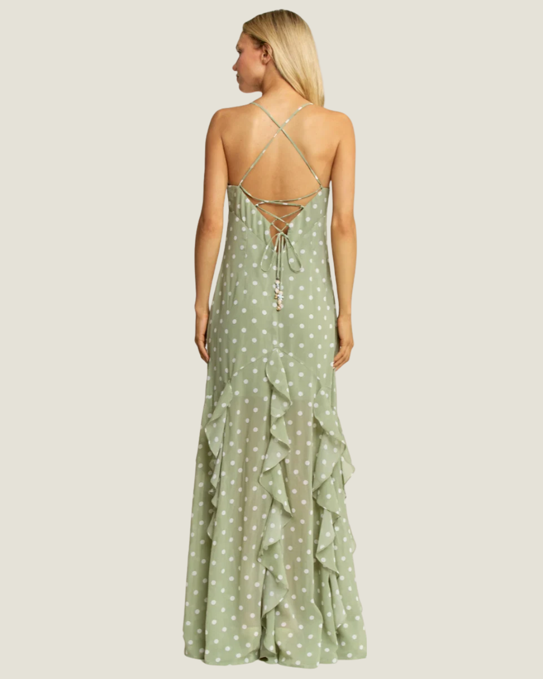 Daphne Polka Dot Maxi Dress