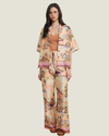 Cierra Border Relaxed Pants