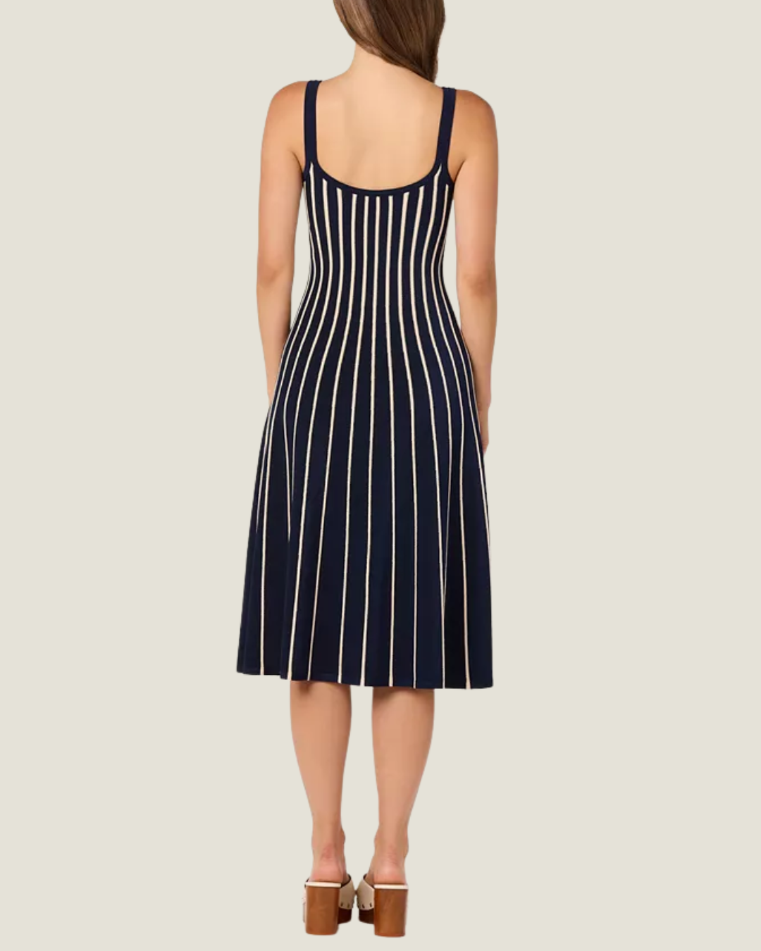 Irecia Scoop Neck Midi Sweater Dress