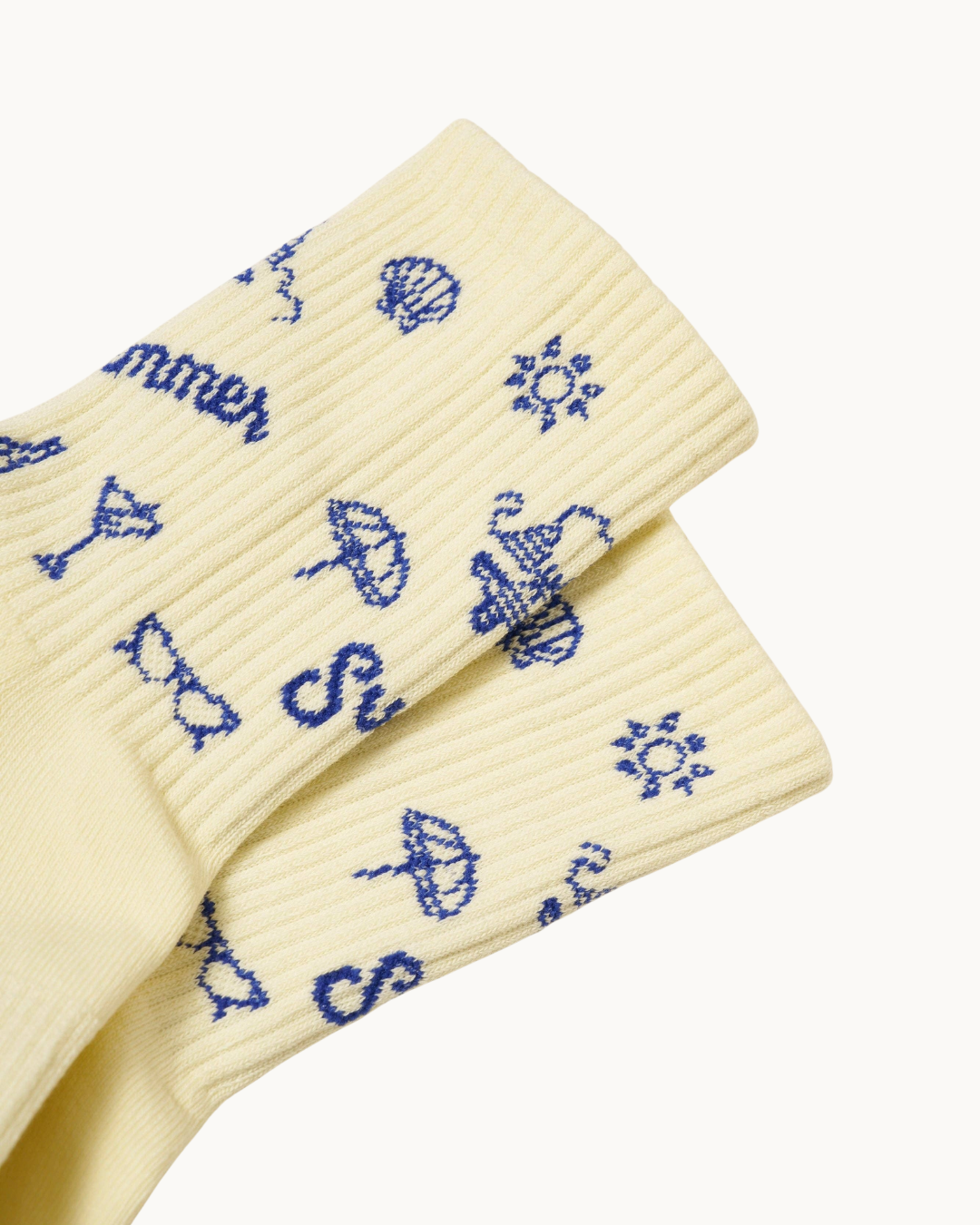 Vintage Summer Pilates Socks