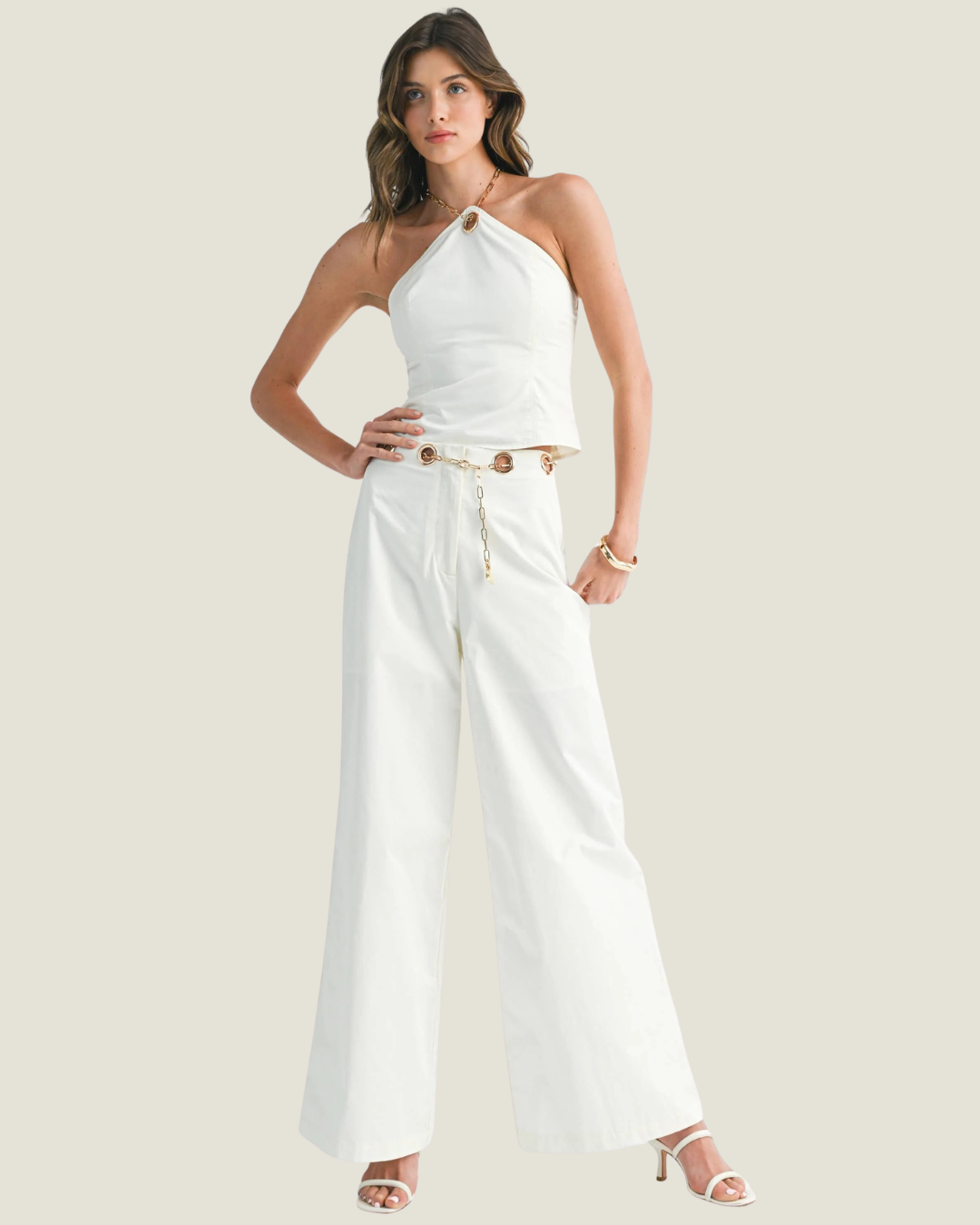 Hadley Chain Belt Trousers