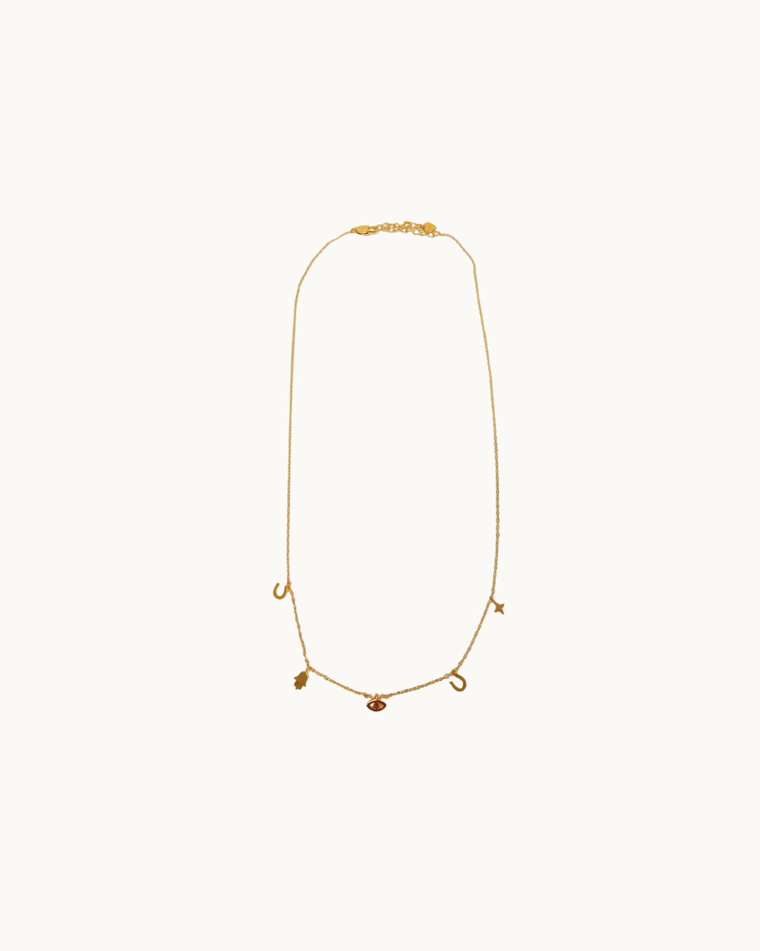 Multi Icon Lucky Necklace