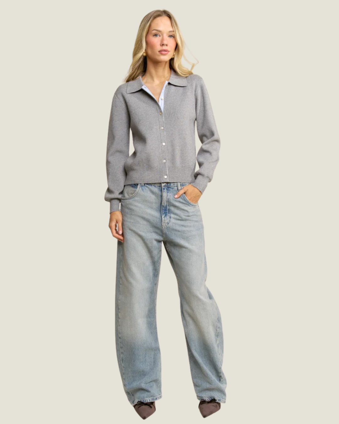 Katherine Button Knit Cardigan