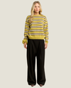 Bonnie Crewneck Striped Sweater