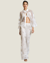Elara Embellished Wide Leg Pant