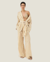 Cannes Stripe Wide Leg Pant