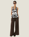 Lior Printed Halter Top