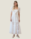 Adeline Eyelet Midi Dress