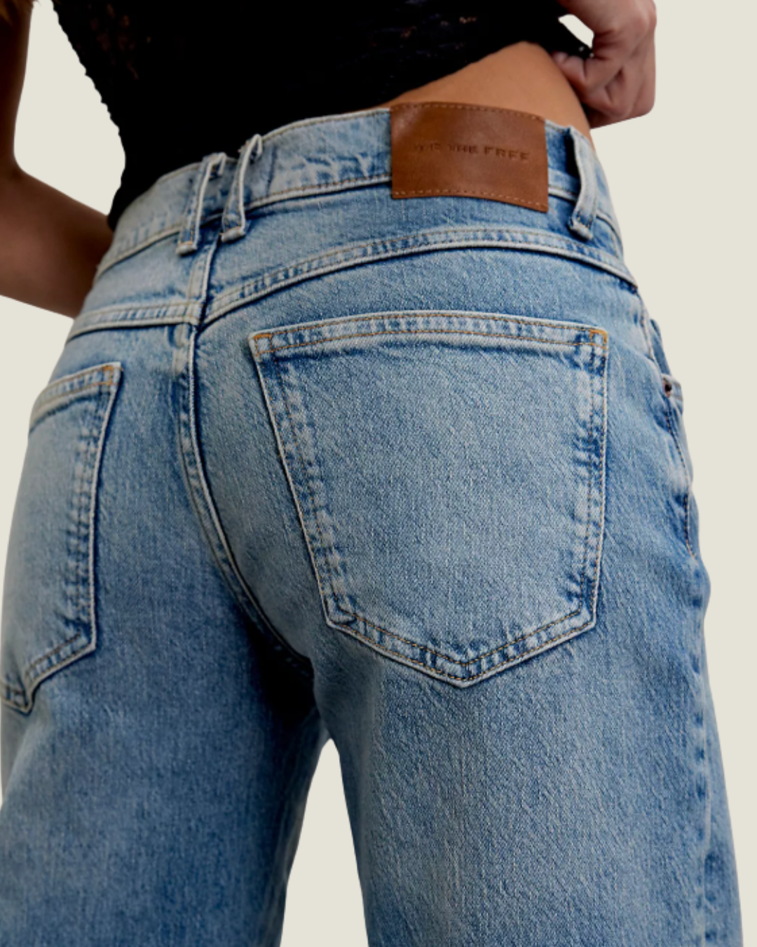 We The Free Risk Taker Mid-Rise Jeans