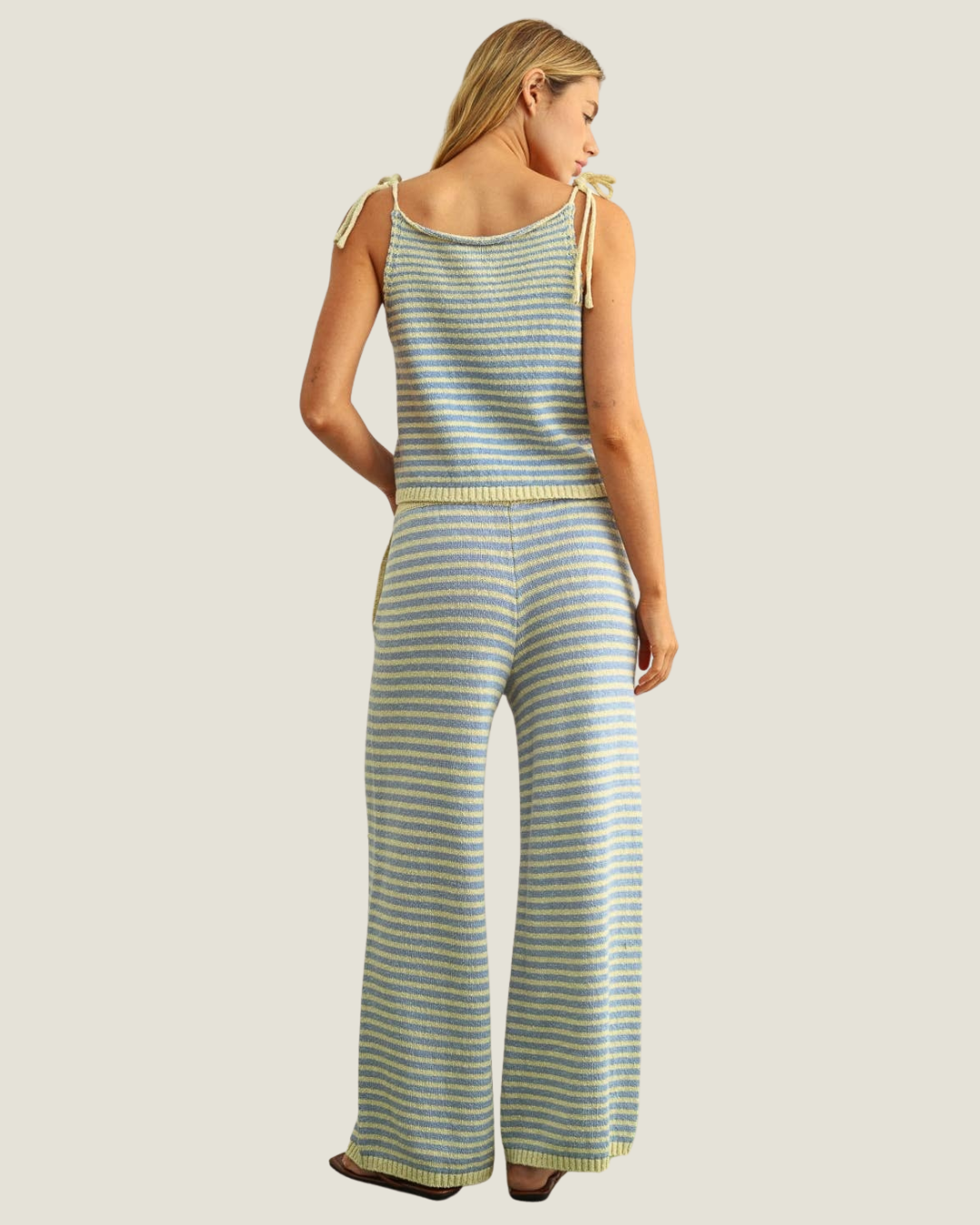 Tilly Stripe Sweater Pants