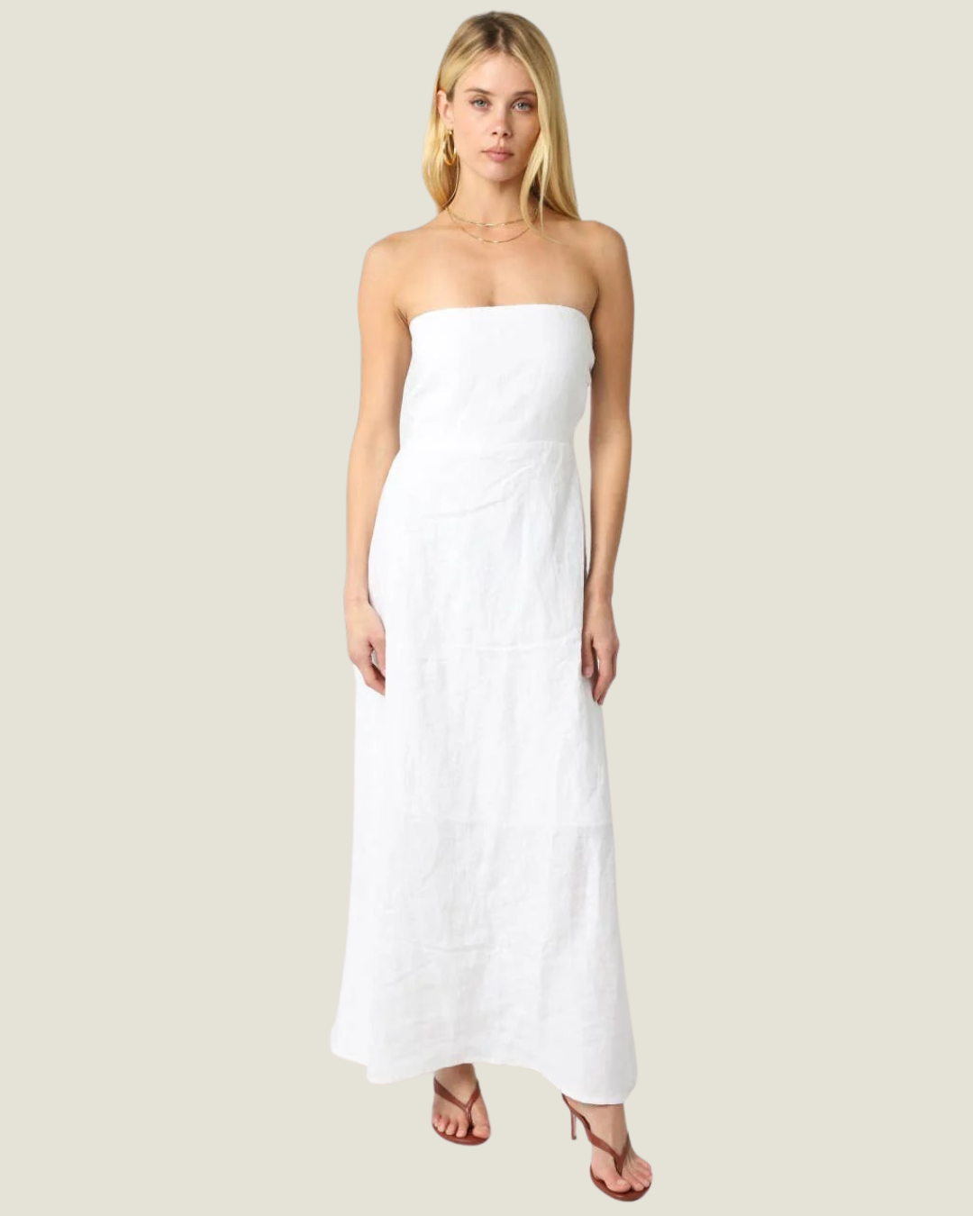 Irise Linen Maxi Dress