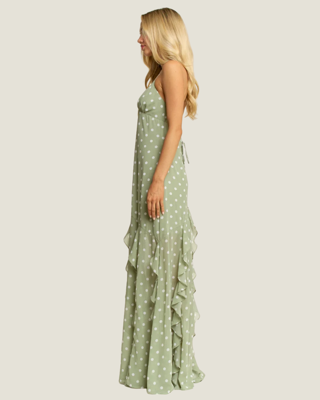 Daphne Polka Dot Maxi Dress