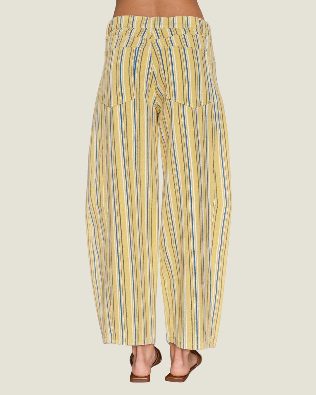 Sorrento Stripe Barrel Pants