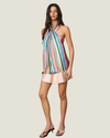 Studio Stripe Halter Tank