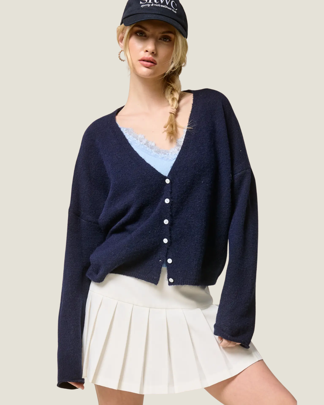 Joyce's Sister V Neck Cardigan