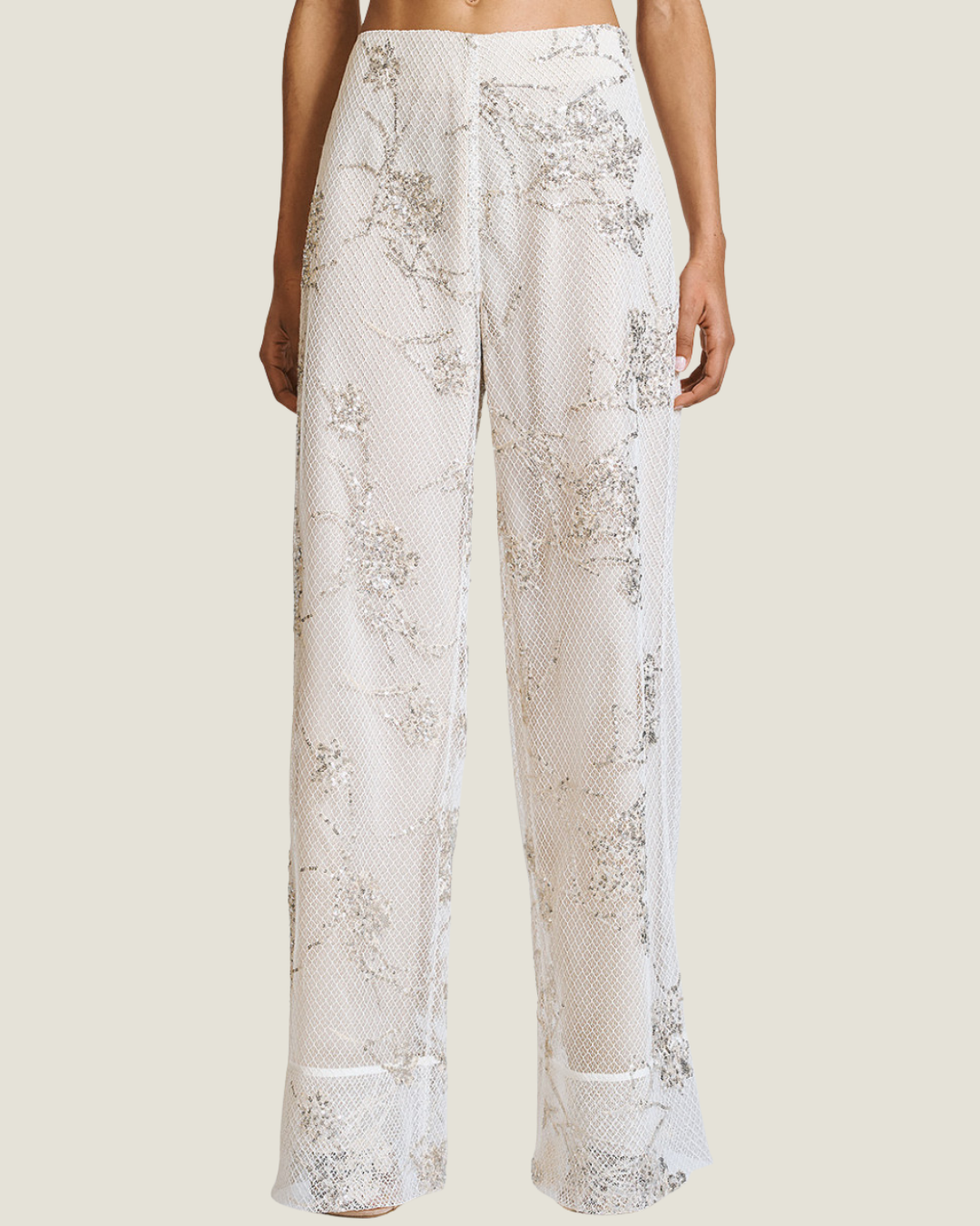 Elara Embellished Wide Leg Pant