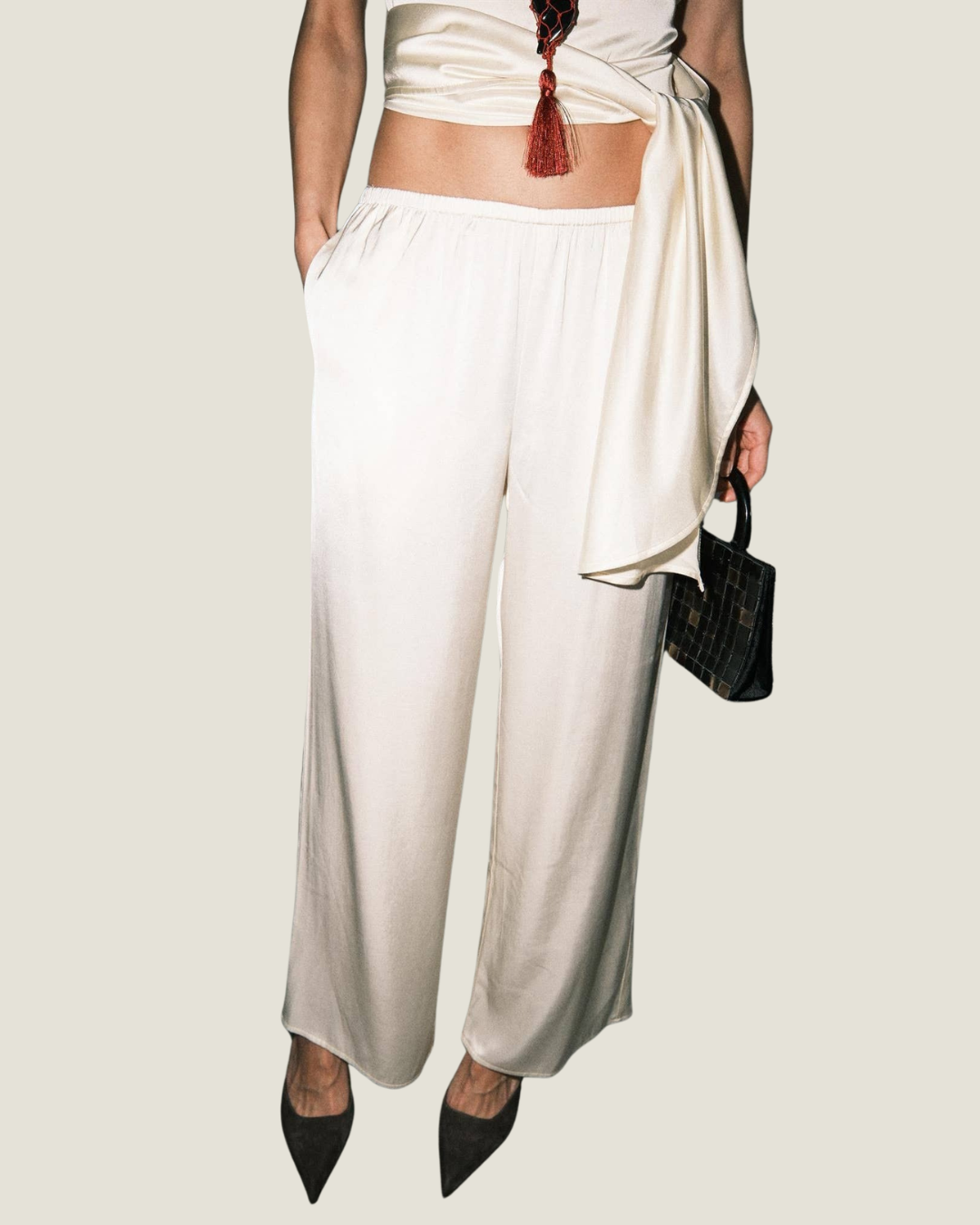 Anika Satin Trousers